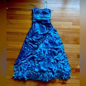 Sparkly blue dress